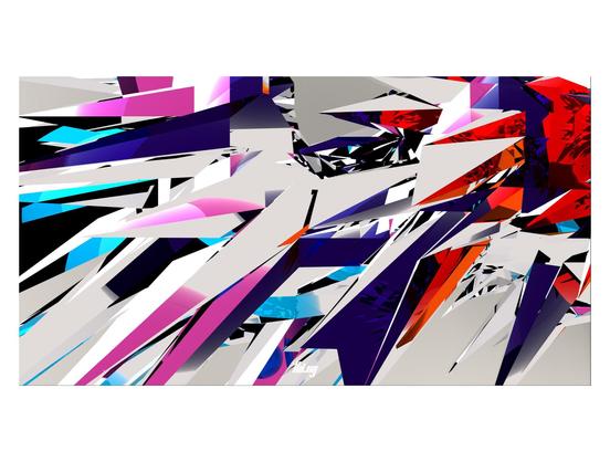 Close up detail crop of the abstract 3D render in the first image.